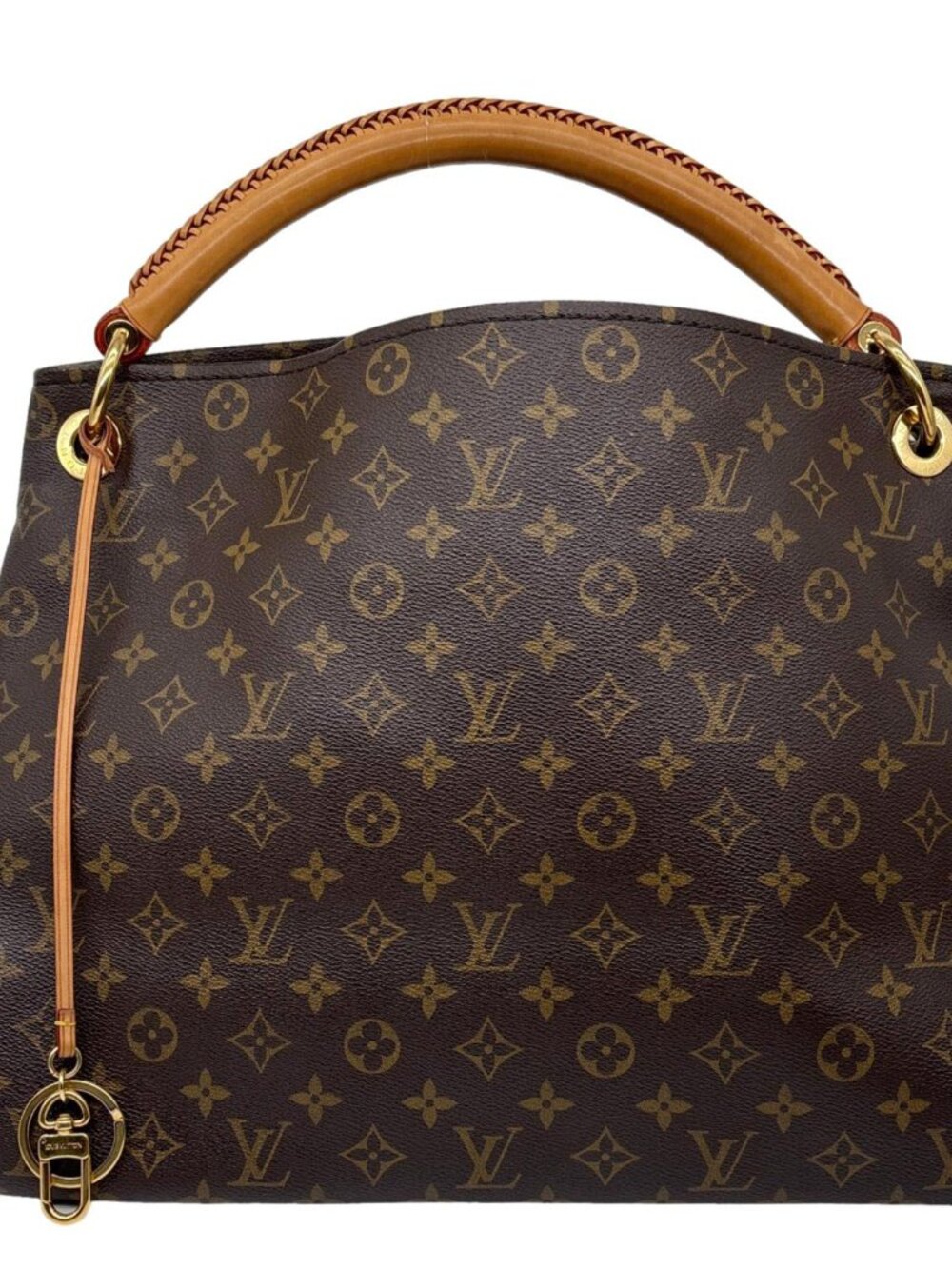 Louis Vuitton  Artsy MM Monogram Canvas Hobo Bag Brown